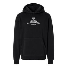 Load image into Gallery viewer, &quot;Group Project v2&quot; - Mainstreet Hoodie (Black)

