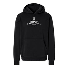 Load image into Gallery viewer, "Group Project v2" - Mainstreet Hoodie (Black)
