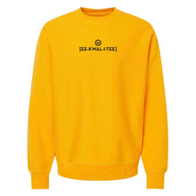 Load image into Gallery viewer, Sound it Out v1 (Equality)- Premium Cross-Grain Crewneck (Gold)