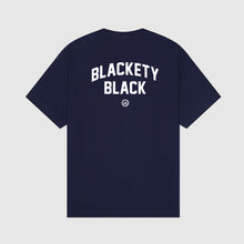 Load image into Gallery viewer, "BLACKETY BLACK v2" - Unisex Heavyweight Boxy (Dark) (Copy)