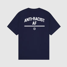 Load image into Gallery viewer, "ANTI-RACIST AF" - Unisex Heavyweight Boxy (Dark)