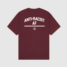 Load image into Gallery viewer, "ANTI-RACIST AF" - Unisex Heavyweight Boxy (Dark)