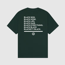 Load image into Gallery viewer, "BLACKETY BLACK" - Unisex Heavyweight Boxy (Dark)