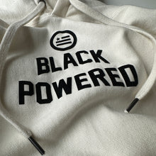 Load image into Gallery viewer, Energy I Be On AKA Black Powered - Premium Cross-Grain Hoodie (Bone)