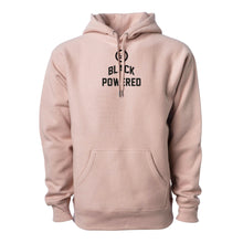 Load image into Gallery viewer, Energy I Be On AKA Black Powered - Premium Cross-Grain Hoodie (Dusty Pink)
