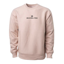 Load image into Gallery viewer, Sound it Out v1 (Equality)- Premium Cross-Grain Crewneck (Dusty Pink)
