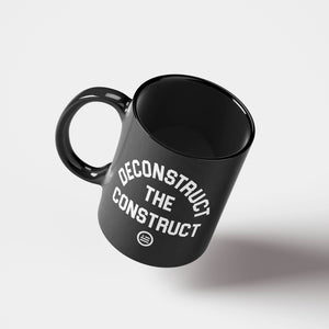 "Deconstruct The Construct" Mug Black