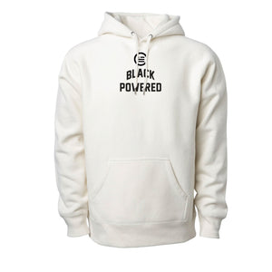 Energy I Be On AKA Black Powered - Premium Cross-Grain Hoodie (Bone)