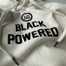 Load image into Gallery viewer, Energy I Be On AKA Black Powered - Premium Cross-Grain Hoodie (Bone)
