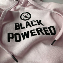 Load image into Gallery viewer, Energy I Be On AKA Black Powered - Premium Cross-Grain Hoodie (Dusty Pink)
