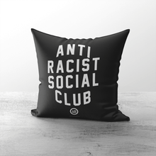 Load image into Gallery viewer, &quot;Anti-Racist Social Club&quot; Throw Pillows
