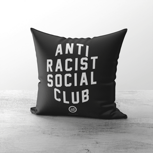 "Anti-Racist Social Club" Throw Pillows