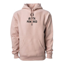 Load image into Gallery viewer, Energy I Be On AKA Black Powered - Premium Cross-Grain Hoodie (Dusty Pink)
