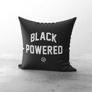 "Energy I Be On AKA Black Powered" Throw Pillows
