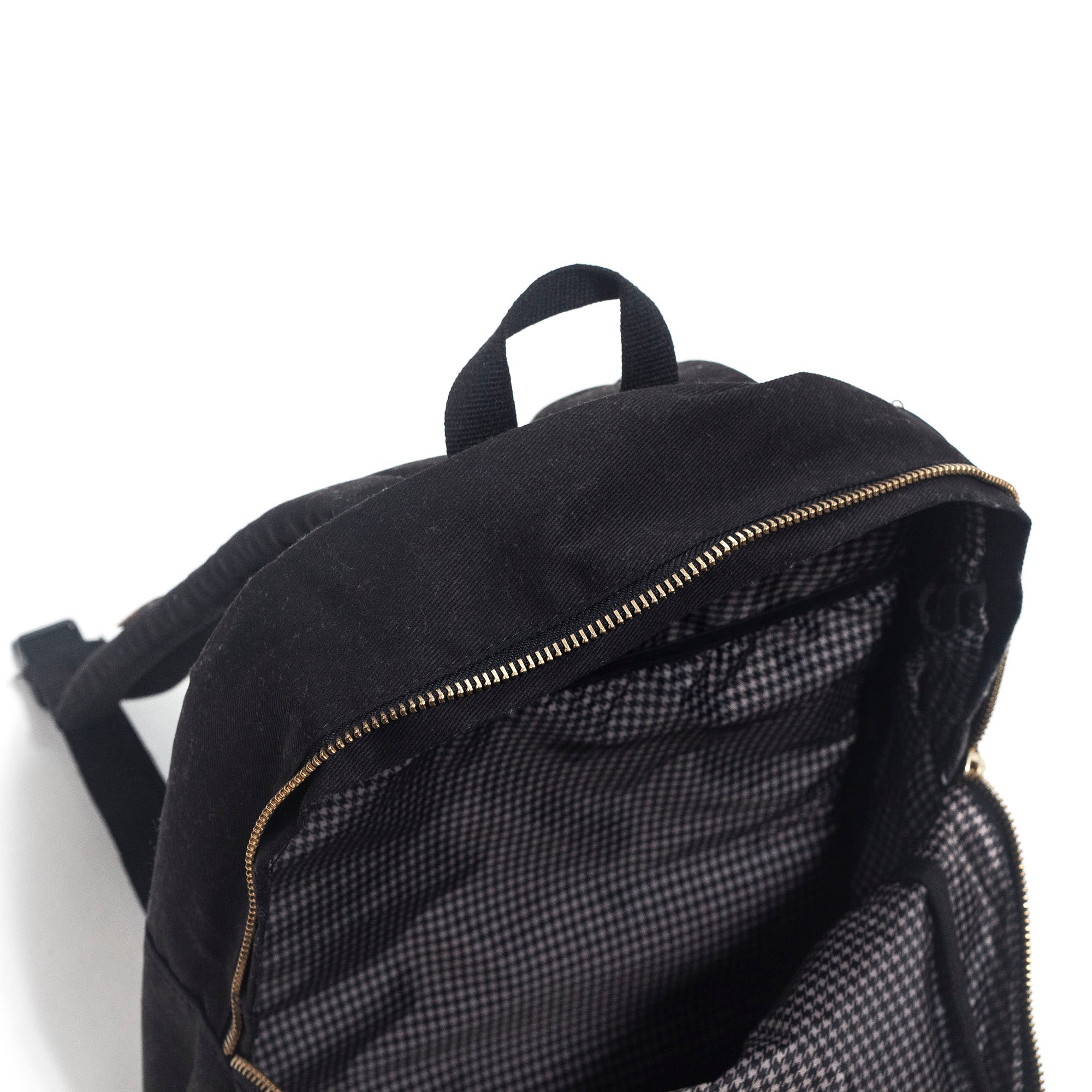 Black On Black Backpack -