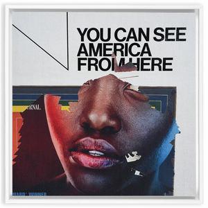 "See America" - Framed Traditional Stretched Canvas