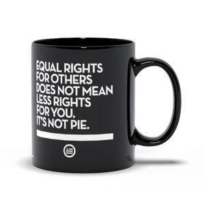 "Not Pie®" Mug Black