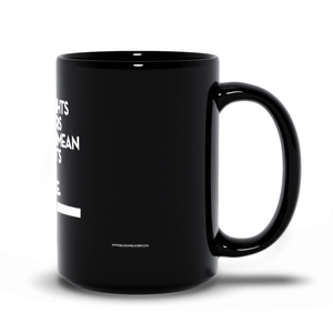 "Not Pie®" Mug Black